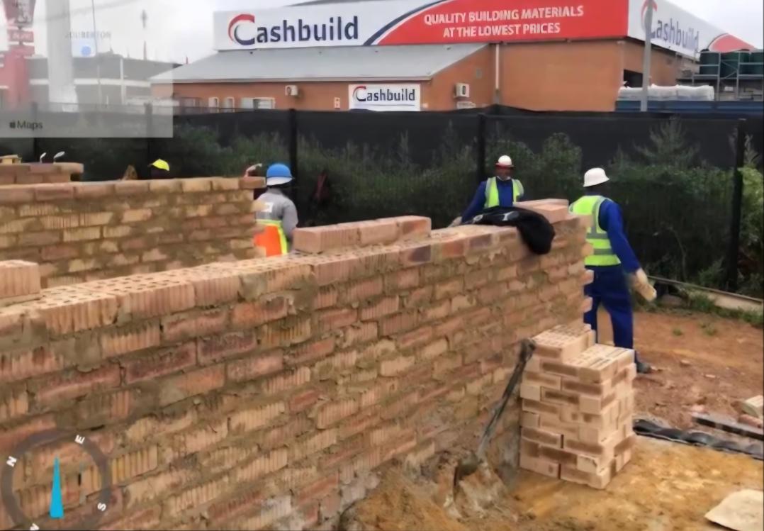 construction bricklaying